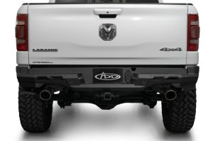 RAM 1500 Bumper - Rear - Addictive Desert Designs - Black Label - Hammer Black - `19-`24